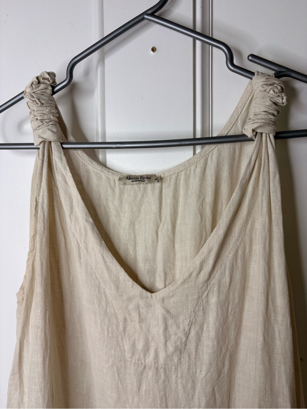 Alessia Pacini Beige Linen dress - Picture 10 of 15